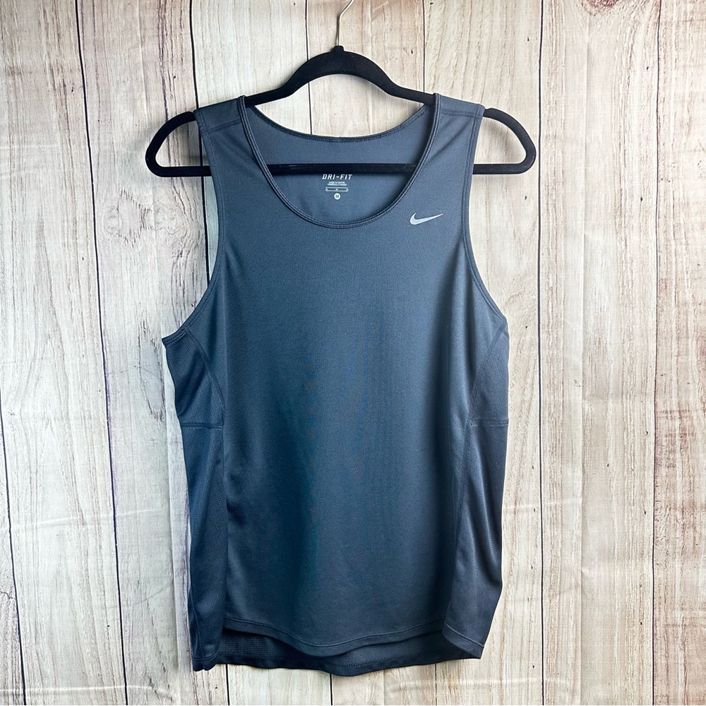 Nike Charcoal Dri-FIT Athletic Tank